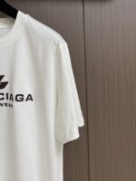 BALENCIAGA(バレンシアガ) 激安販売 コピー ファッショ プリントロゴ半袖Tシャツ