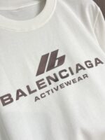 BALENCIAGA(バレンシアガ) 激安販売 コピー ファッショ プリントロゴ半袖Tシャツ