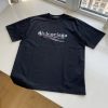 BALENCIAGA（バレンシアガ） コピー 入手困難 波 グラフィティ（ プリントカジュアル半袖