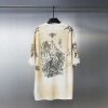 BALENCIAGA（バレンシアガ） コピー 人気おすすめグラフィティきプリントカジュアル半袖Tシャツ