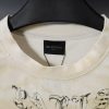BALENCIAGA（バレンシアガ） コピー 人気おすすめグラフィティきプリントカジュアル半袖Tシャツ