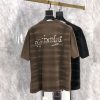 入手困難 コピー アルファベットプリントオシャレカジュアル半袖Tシャツ