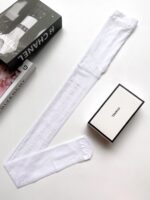 シャネル コピー 人気アルファベットプリントストッキング