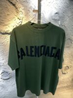 超お得 バレンシアガ コピー オシャレアルファベットプリントカジュアルプリント半袖Tシャツ
