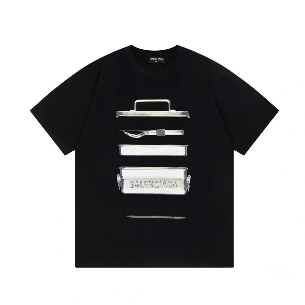 2024人気バカ売れタイプバレンシアガ  n級品ファッションカジュアル半袖Tシャツ
