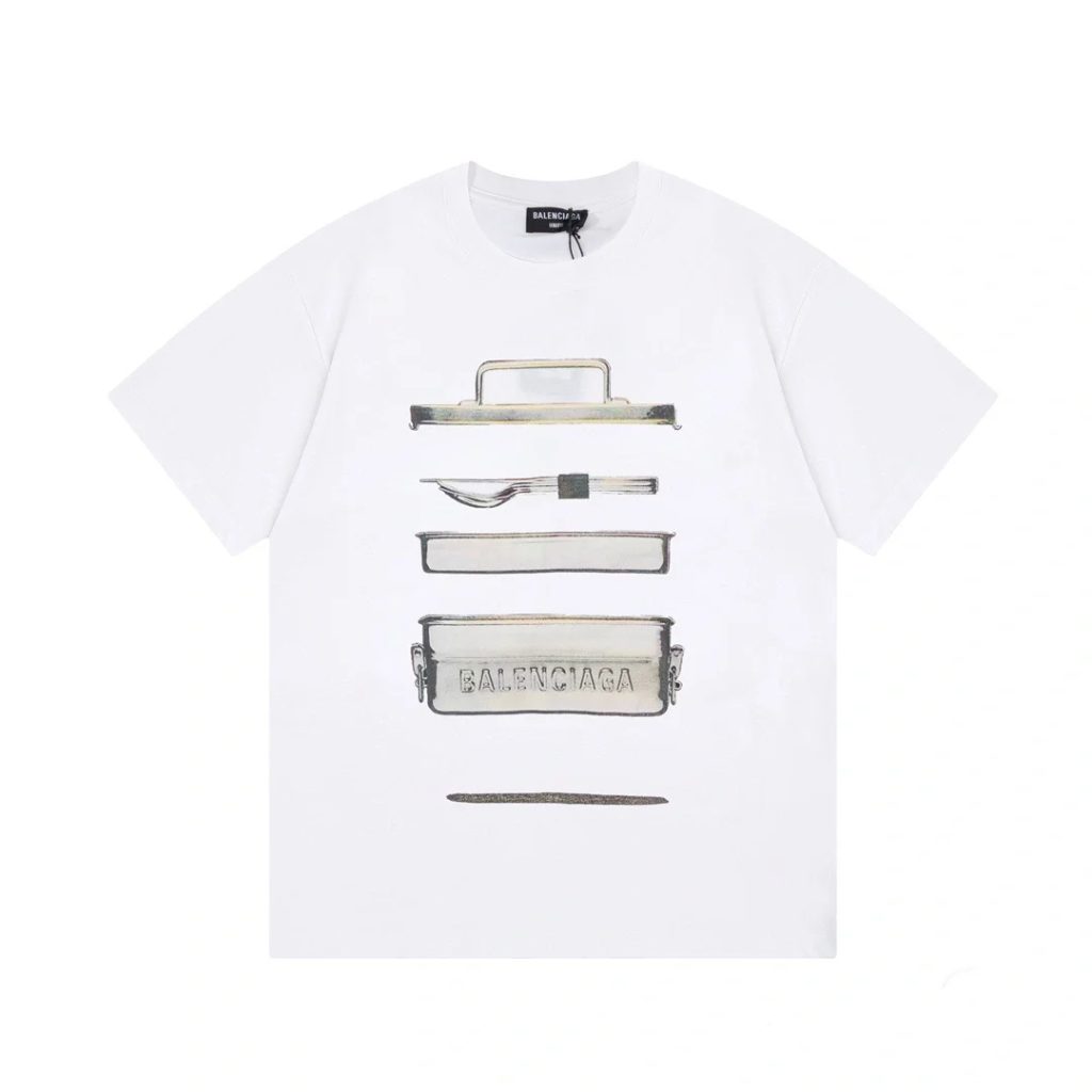 2024人気バカ売れタイプバレンシアガ  n級品ファッションカジュアル半袖Tシャツ