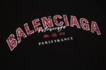 超お得レトロ人気バレンシアガ n級品 アルファベットロゴプリント半袖Tシャツ