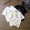バレンシアガ 偽物 2024人気バカ売れタイプアルファベットロゴファッションカジュアルプリント 半袖Tシャツ