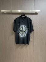 バレンシアガ スーパーコピー ロゴプリント半袖Tシャツ