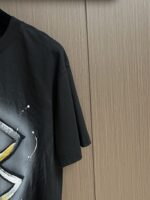 バレンシアガ スーパーコピー ロゴプリント半袖Tシャツ