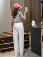 CHANEL（シャネル）入手困難 芸能人 激安販売 グラデーションデニムロングパンツ n級品