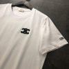 激安販売 コピー シャネル半袖Tシャツ刺繍プリントタイプ