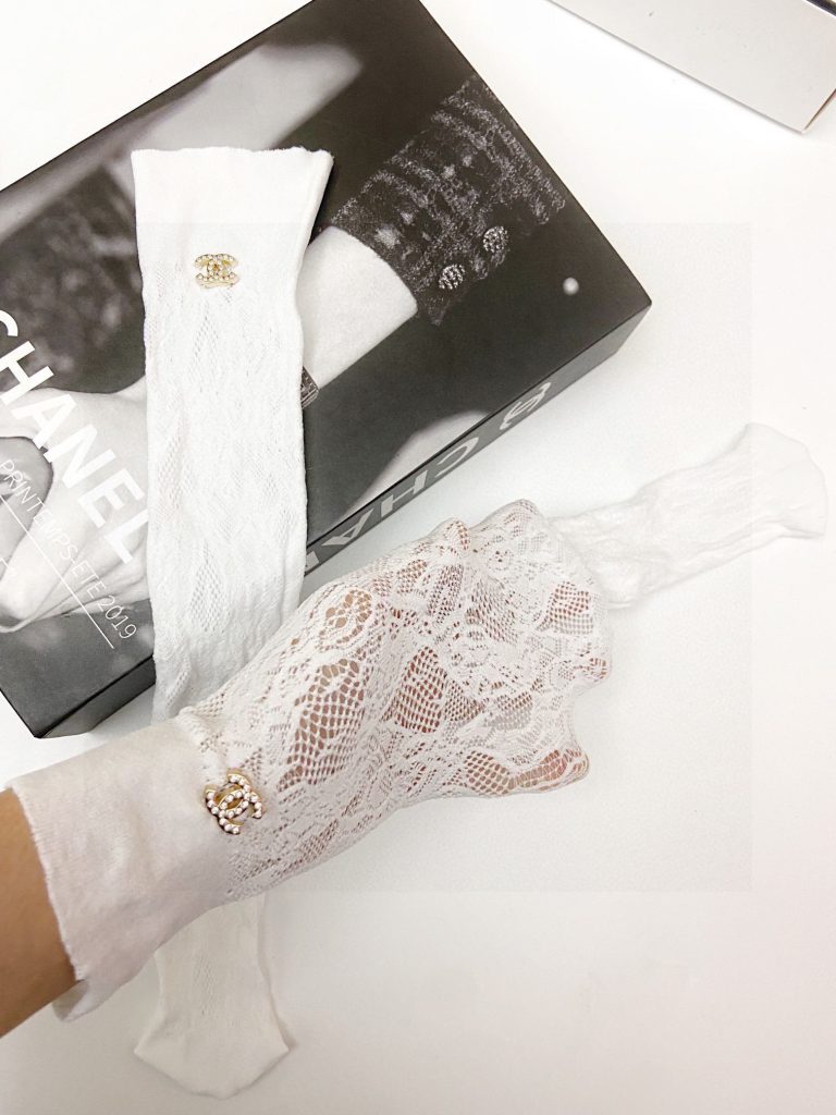 業界最高い品質コピー バカ売れタイプお勧めシャネル定番ダブルCアルファベットロゴミドルストッキング 