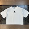 激安通販 n級品 シャネル半袖Tシャツシンプルスタイル立体プリント刺繍