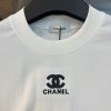 激安通販 n級品 シャネル半袖Tシャツシンプルスタイル立体プリント刺繍