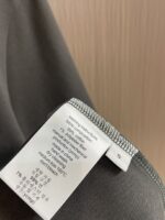 DIOR (ディオール) コピー 新作アルファベット刺繍カジュアル半袖Tシャツ