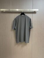 DIOR (ディオール) コピー 新作アルファベット刺繍カジュアル半袖Tシャツ