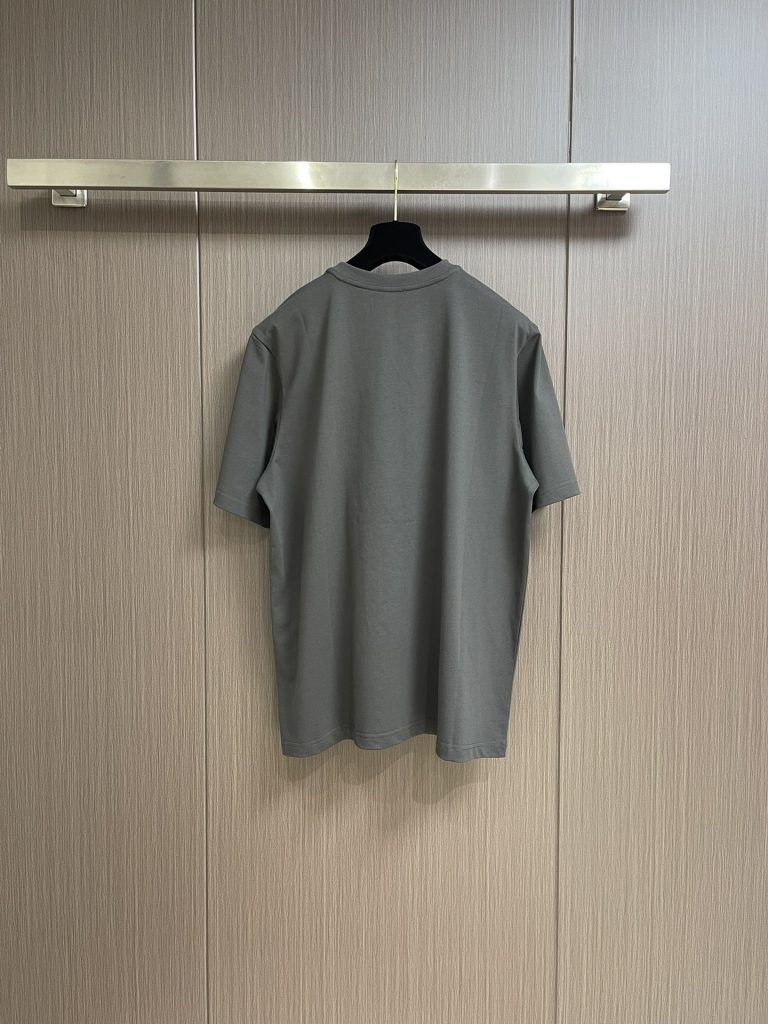 DIOR (ディオール) コピー 新作アルファベット刺繍カジュアル半袖Tシャツ