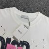 ディオール コピー アルファベット グラフィティプリントカップルタイプ半袖Tシャツ