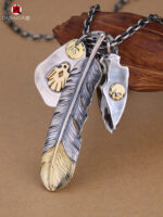 Goro’s（ゴローズ） 高橋吾郎手作りシルバーアクセサリー925純銀飛鷹ペンダントネックレスセット