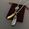 Goro’s（ゴローズ） 高橋吾郎925純銀 コピー トレンドシルバーアクセサリー羽ペンダント