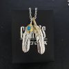 Goro’s（ゴローズ） 高橋吾郎 業界最高い品質 コピー ハンドメイドシルバーアクセサリーターコイズフェザーネックレス