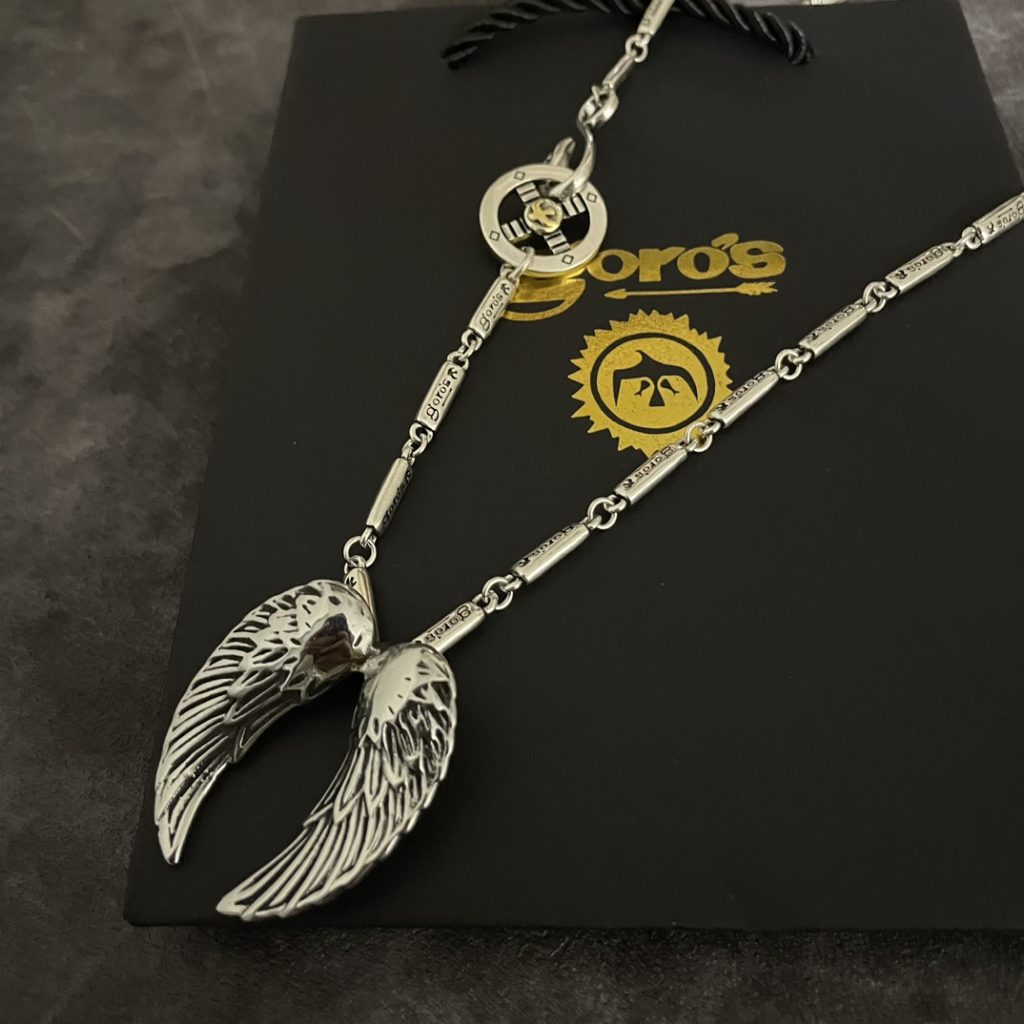 Goro’s（ゴローズ）高橋吾郎 入手困難 コピー トレンドシルバーアクセサリー翼ペンダント