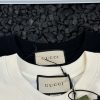 GUCCI (グッチ) 偽物 アルファベットロゴプリント丸首半袖Tシャツ 通販