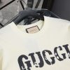 GUCCI (グッチ) スーパーコピー アルファベットロゴプリント丸首半袖Tシャツ 通販