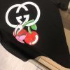 GUCCI (グッチ) 芸能人 偽物 コットン丸首半袖Tシャツ