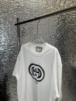 GUCCI (グッチ) 偽物 アルファベットプリント半袖 激安通販