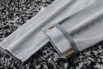 GUCCI (グッチ)スーパーコピー 春夏新作オシャレでカジュアルなウォッシュ加工ジーンズ