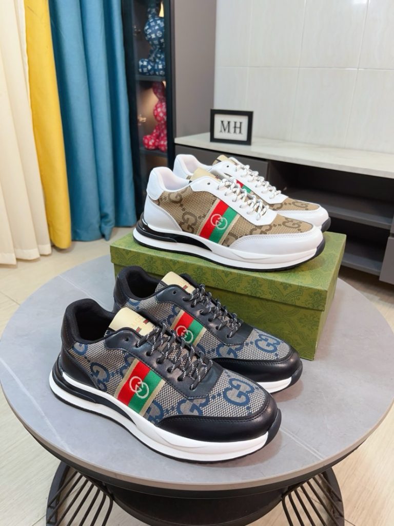 GUCCI (グッチ) コピー 芸能人 最新流行カジュアル メンズシューズ 激安通販