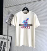 GUCCI (グッチ) 2024最新の限定 n級品 タイプウサギ柄カジュアル半袖Tシャツ 激安通販