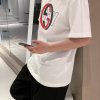 GUCCI (グッチ) スーパーコピー 春夏新作コットン丸首半袖Tシャツ