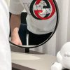 GUCCI (グッチ) スーパーコピー 春夏新作コットン丸首半袖Tシャツ