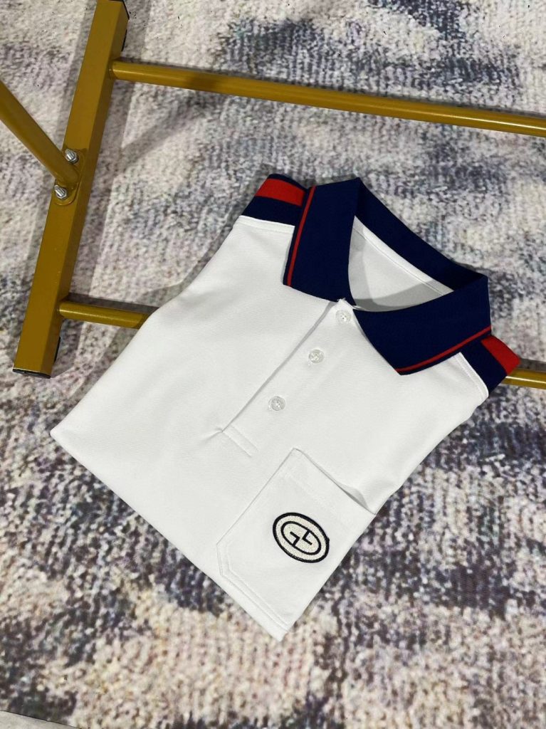 GUCCI (グッチ) スーパーコピー オシャレでカジュアル半袖poloニットシャツ 通販