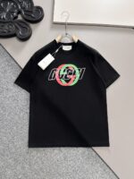 GUCCI (グッチ) 芸能人 スーパーコピー 春夏トップクラス専門店同期半袖Tシャツ
