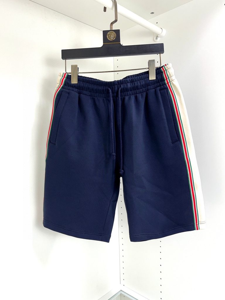 GUCCI (グッチ) 偽物 芸能人 2024新品オシャレでカジュアルなゴムカジュアルショートパンツ