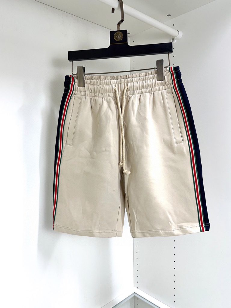 GUCCI (グッチ) 偽物 芸能人 2024新品オシャレでカジュアルなゴムカジュアルショートパンツ