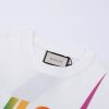 GUCCI (グッチ) コピー グラデーション稲妻アルファベットプリント半袖 激安通販