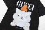 GUCCI (グッチ) 偽物 ウサギプリントカジュアルカップル半袖 通販