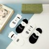 Gucci（グッチ） n級品 包装付き【一箱五足】 🌟 GUCCIグッチ🌟ハイバージョン~爆発をよく見る欧米有名ブランドの隠し靴下