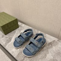 Gucci（グッチ）芸能人 スーパーコピー Gucciカップルタイプビーチサンダル~~定番老布サンダル