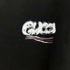 Gucci（グッチ） コピー トレンドアルファベット落書きプリントカジュアル半袖Tシャツ