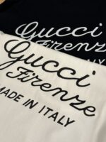 Gucci（グッチ） 2024新作 スーパーコピー アルファベットプリントペア半袖Tシャツ