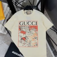 Gucci（グッチ）芸能人 コピー ラビットラウンドネックカジュアル半袖Tシャツ 激安通販