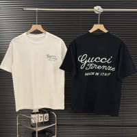 Gucci（グッチ） 2024新作 スーパーコピー アルファベットプリントペア半袖Tシャツ