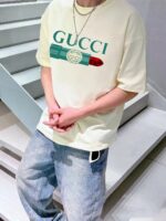 Gucci（グッチ） コピー 口紅アルファベットプリント半袖