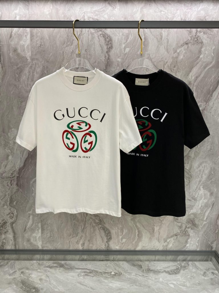 Gucci（グッチ） 春夏 コピー プリントカジュアル半袖Tシャツ